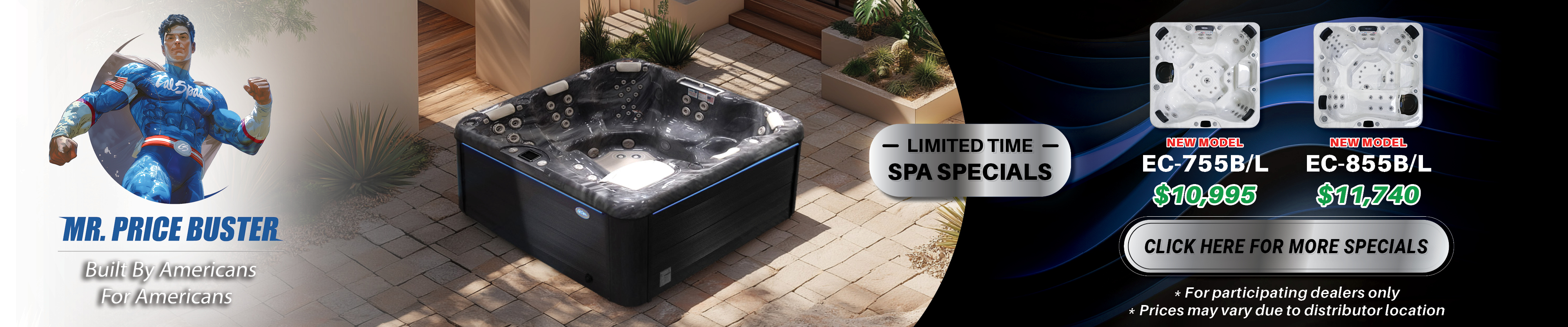 Calspas hot tub being used in a family setting - Medford
